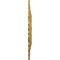 Ekena Millwork Orrington Ceiling Medallion (Canopies up to 6 1/4"), 22"OD x 6 1/4"ID x 1 3/4"P, Iridescent Gold CM22ORIGS - alternate 3